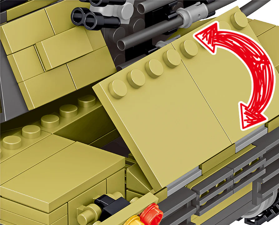 CHINA 96A MAIN BATTLE TANK 哲高 ZHEGAO QL0130 image 5