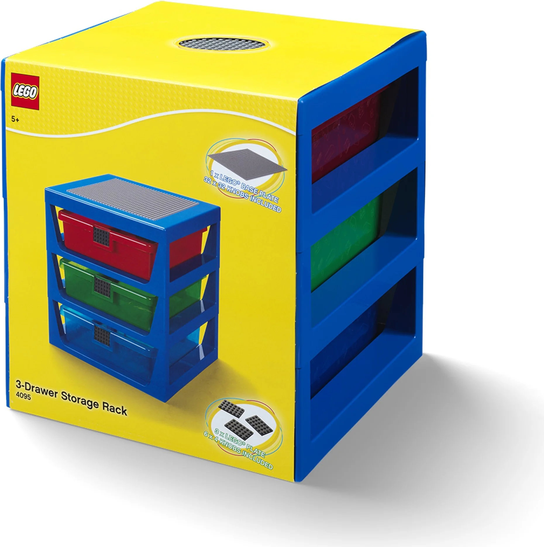 Three-tiered drawer rack 乐高 LEGO 4095-2