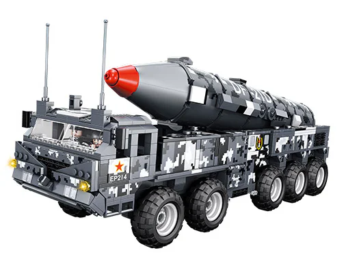 EAST WIND - 21D MISSILE VEHICLE, URAL - 375 方橙积木 Forange FC6102