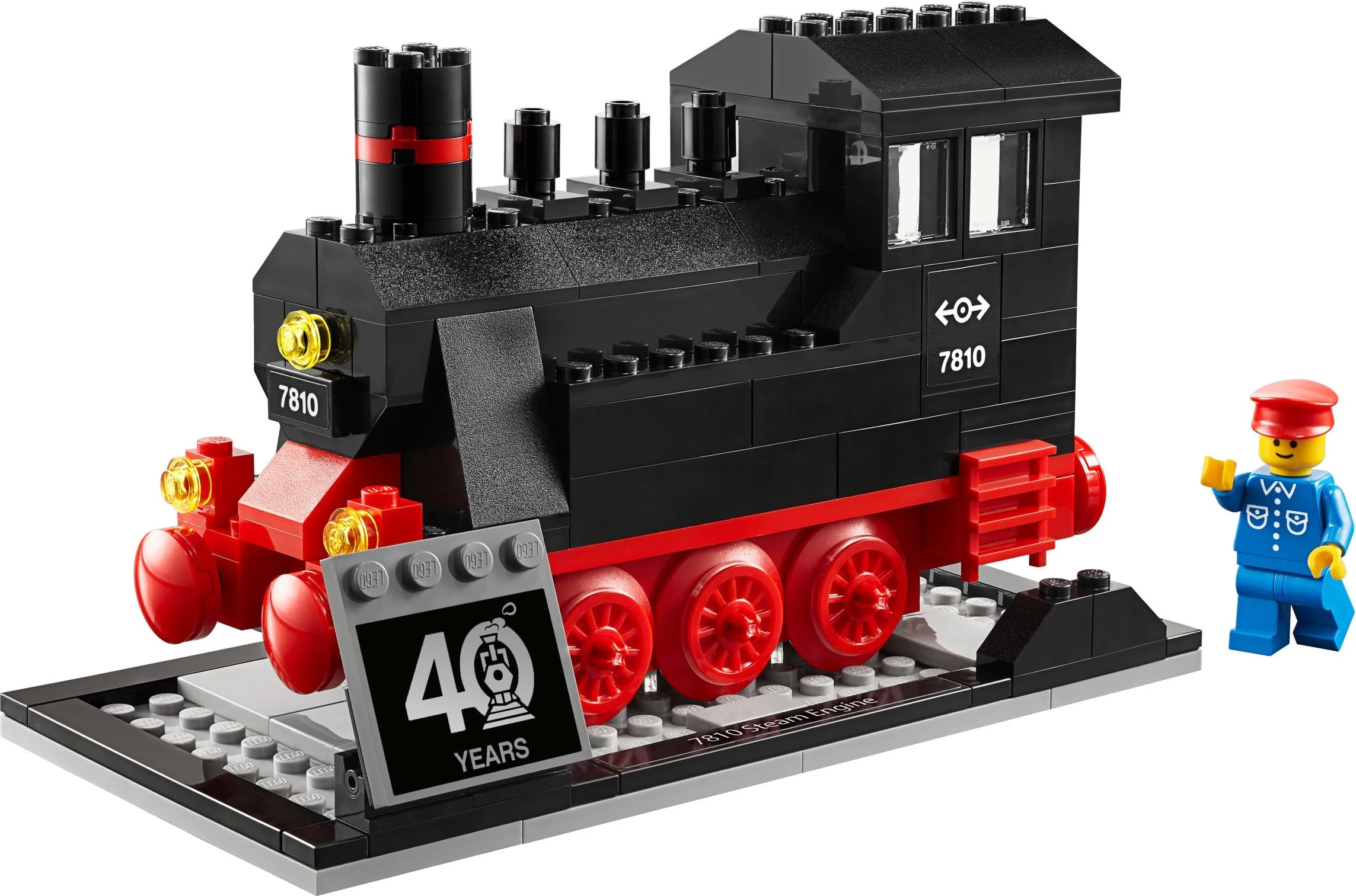 40th anniversary steam engine 乐高 LEGO 40370