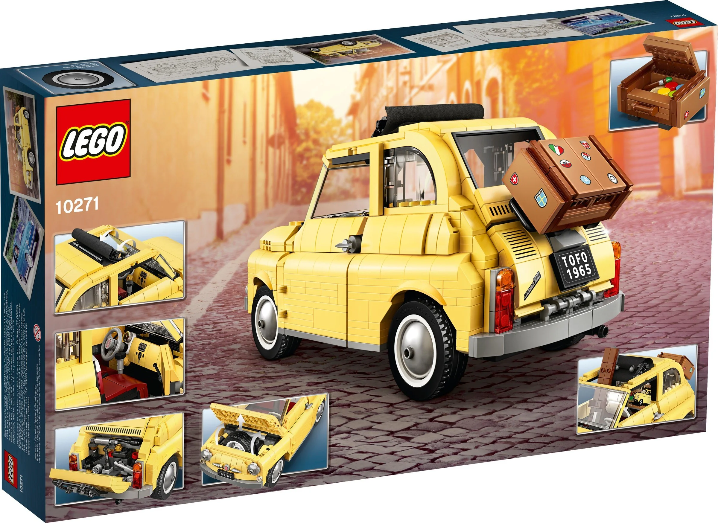 Fiat 500 乐博LEBO 71103 image 37