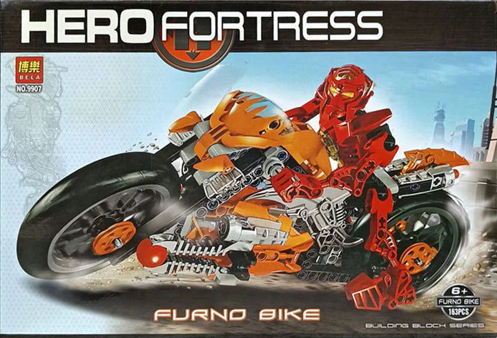 Hero Factory: Guang Ming Motorcycle 乐高 LEGO 7158 image 3