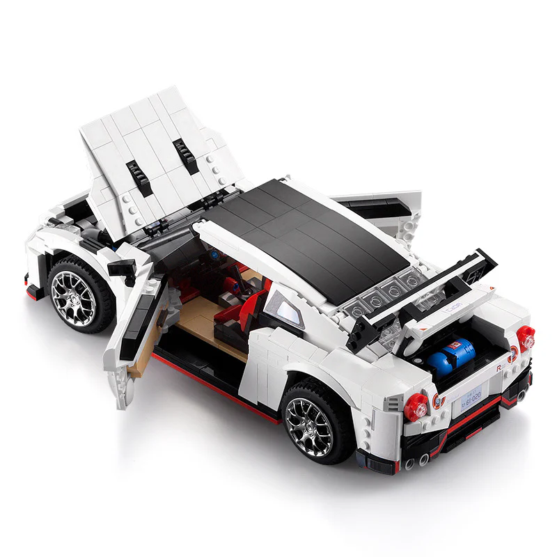 GTR R35 RACING CAR 咔搭 CaDA/双鹰 DoubleE C61020 image 4