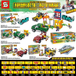 Survive and Thrive: Vehicle Pack - Big Bus, Cargo Truck, Racing Car, Sand Buggy