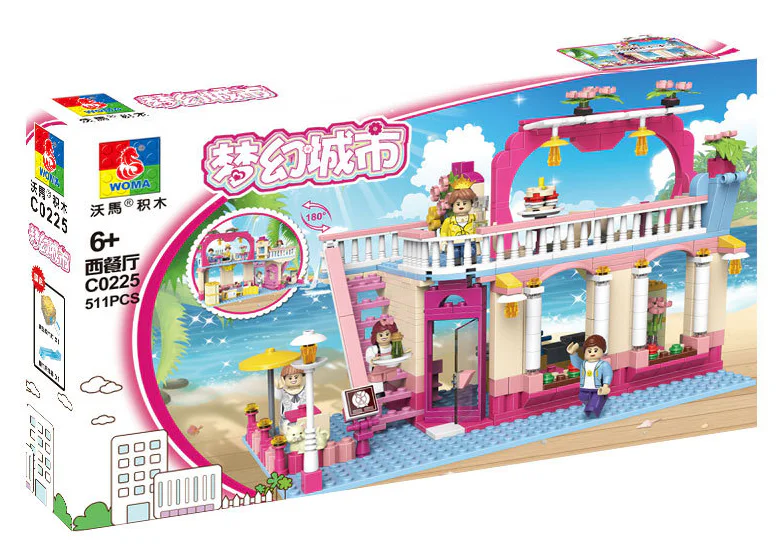 Dream City: Western Dining Room 沃马动漫 WOMA C0225