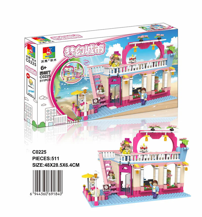 Dream City: Western Dining Room 沃马动漫 WOMA C0225 image 1