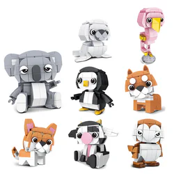 Creative Animals: 8 Types - Sealion, Penguin, Cow, Firebird, Owl, Koala, Corgi, Chihuahua.