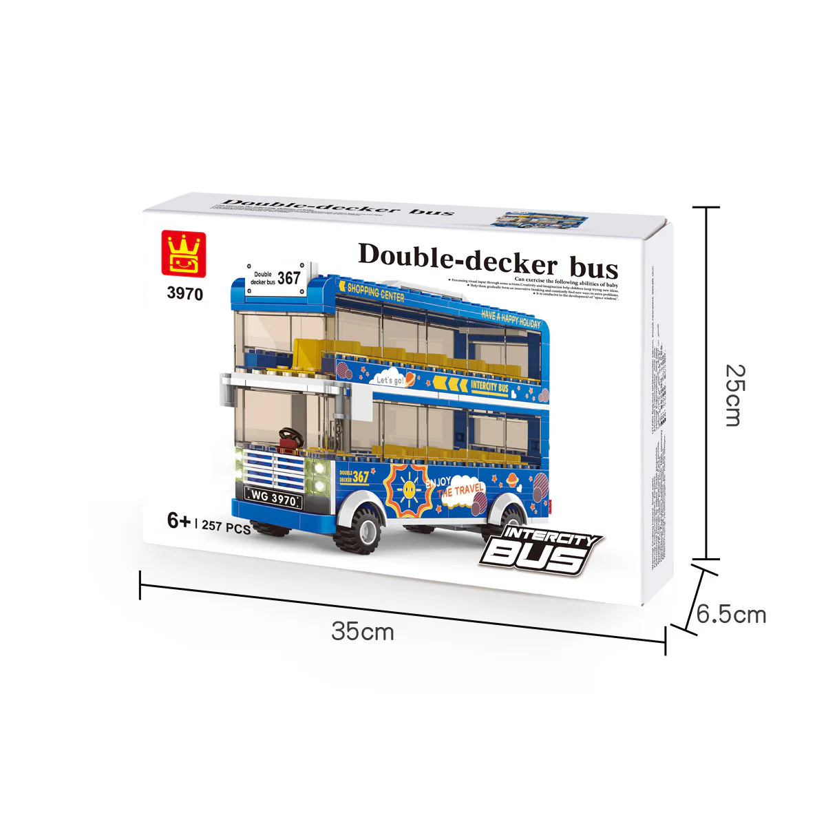Urban buses: double-storey buses 万格 WANGE/乐博士 Dr.Luck 3970 image 2
