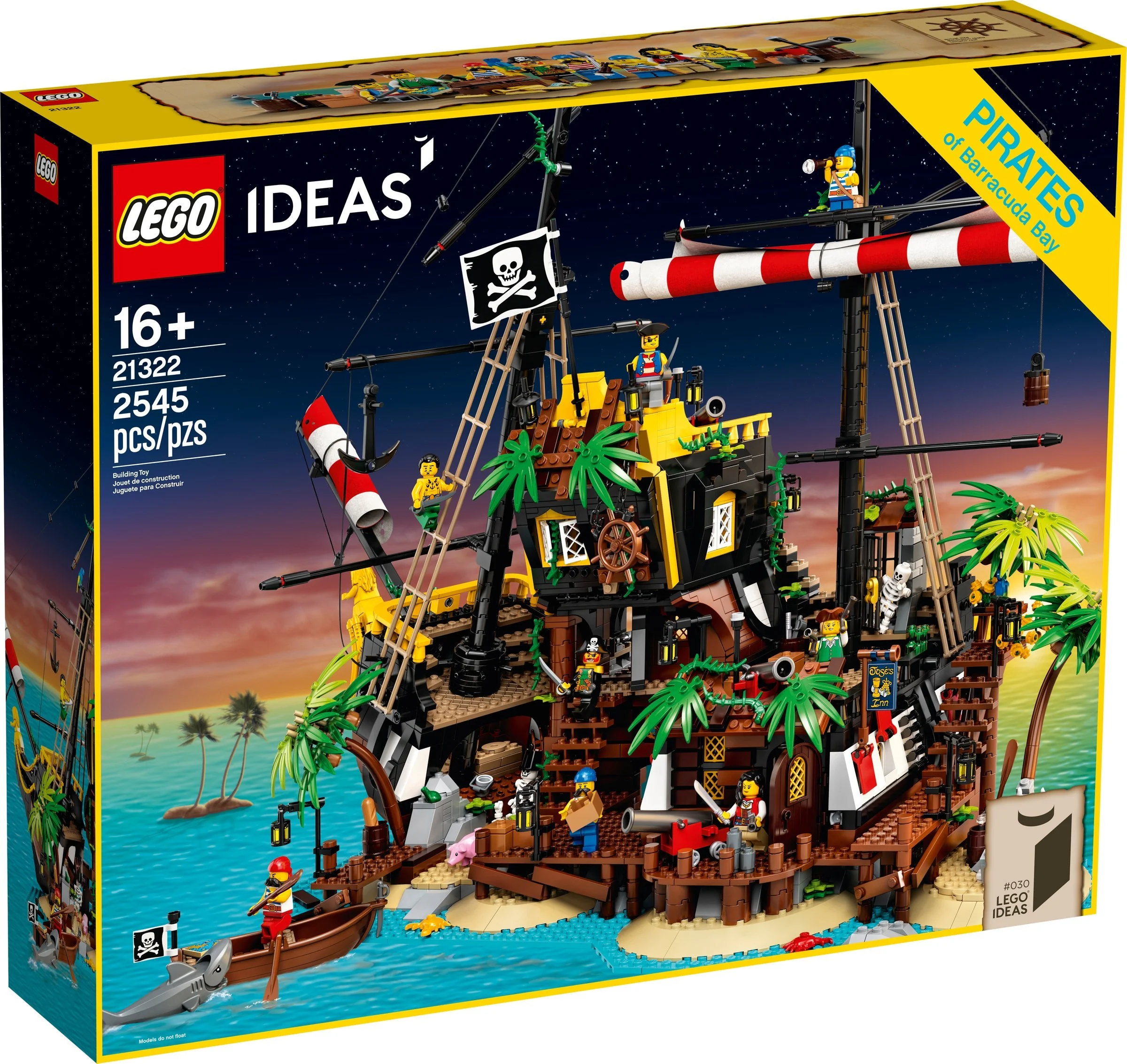 Pike Bay Pirates 斑马积木 Zebra Blocks 698998 image 2