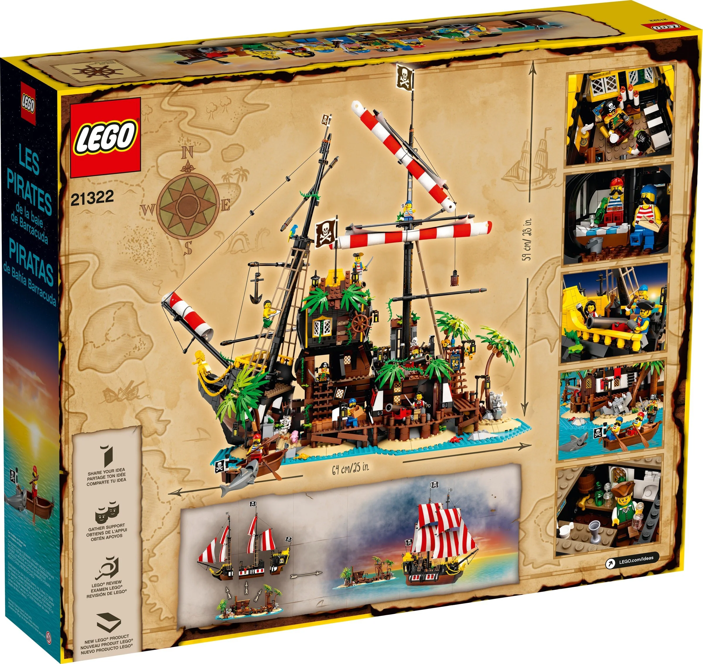 Pike Bay Pirates 斑马积木 Zebra Blocks 698998 image 5