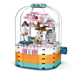 Cherry season: transparent light rotation box
