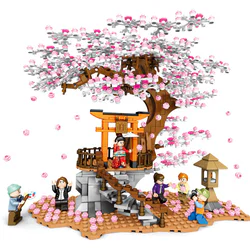 Sakura season: Half a mountain