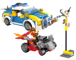 Urban police: high-speed, fast pursuit