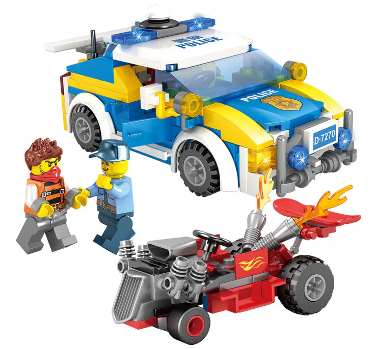 Urban police: high-speed, fast pursuit 开智 KAZI/高博乐 GBL 67270 image 1