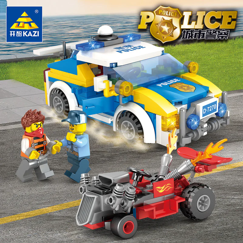 Urban police: high-speed, fast pursuit 开智 KAZI/高博乐 GBL 67270 image 3