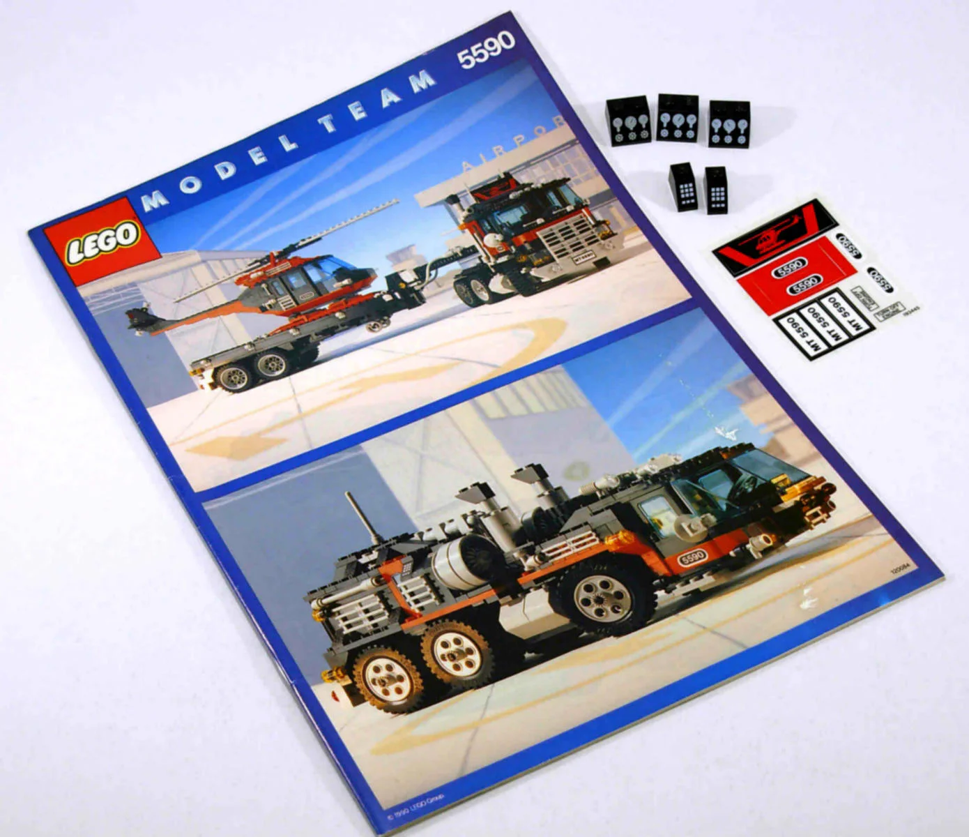 Model team: Turbo/helicopter supercar 乐高 LEGO 5590 image 1