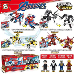 Spider robots, venom armour, Wing Hornet, Iron Armour