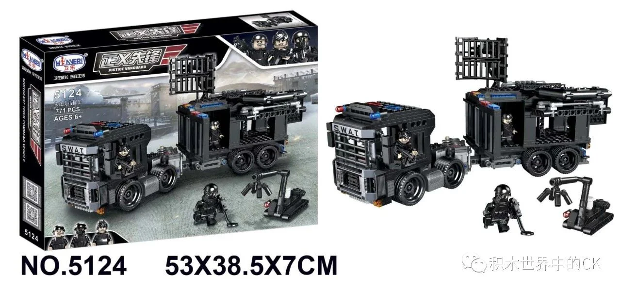 Righteous Vanguard: Special Police Northeast Tiger Command Car 卫乐 Winner 5124
