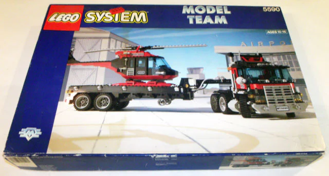 Model team: Turbo/helicopter supercar 乐高 LEGO 5590 image 3