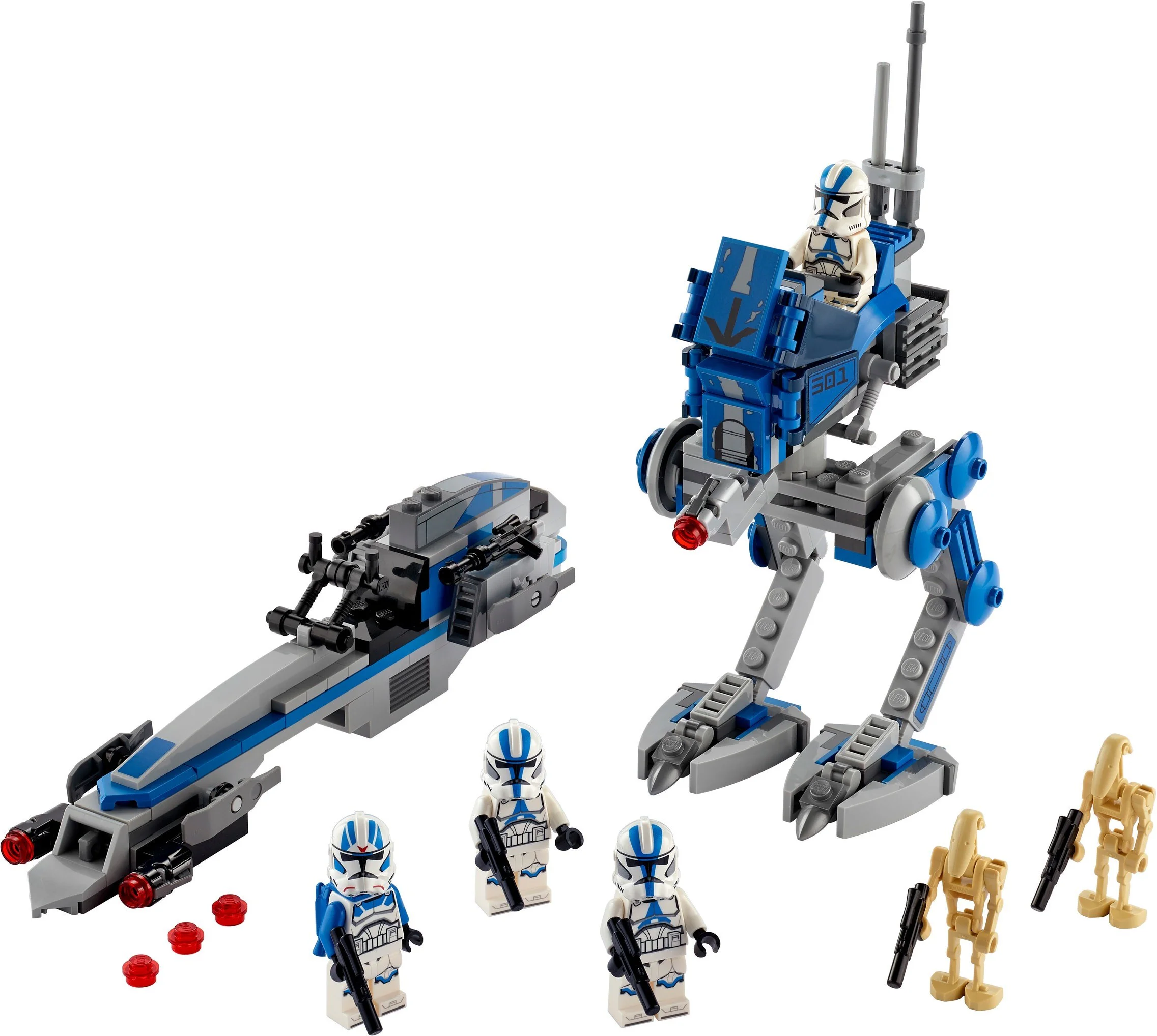 501 Legion clone soldiers 乐高 LEGO 75280