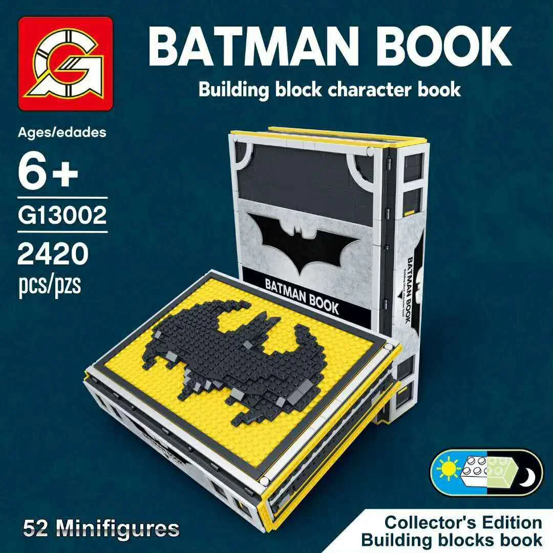 Batman Collectible Brick Book J13002 image 1