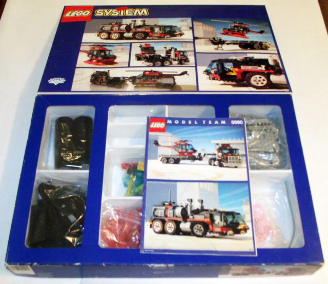 Model team: Turbo/helicopter supercar 乐高 LEGO 5590 image 4
