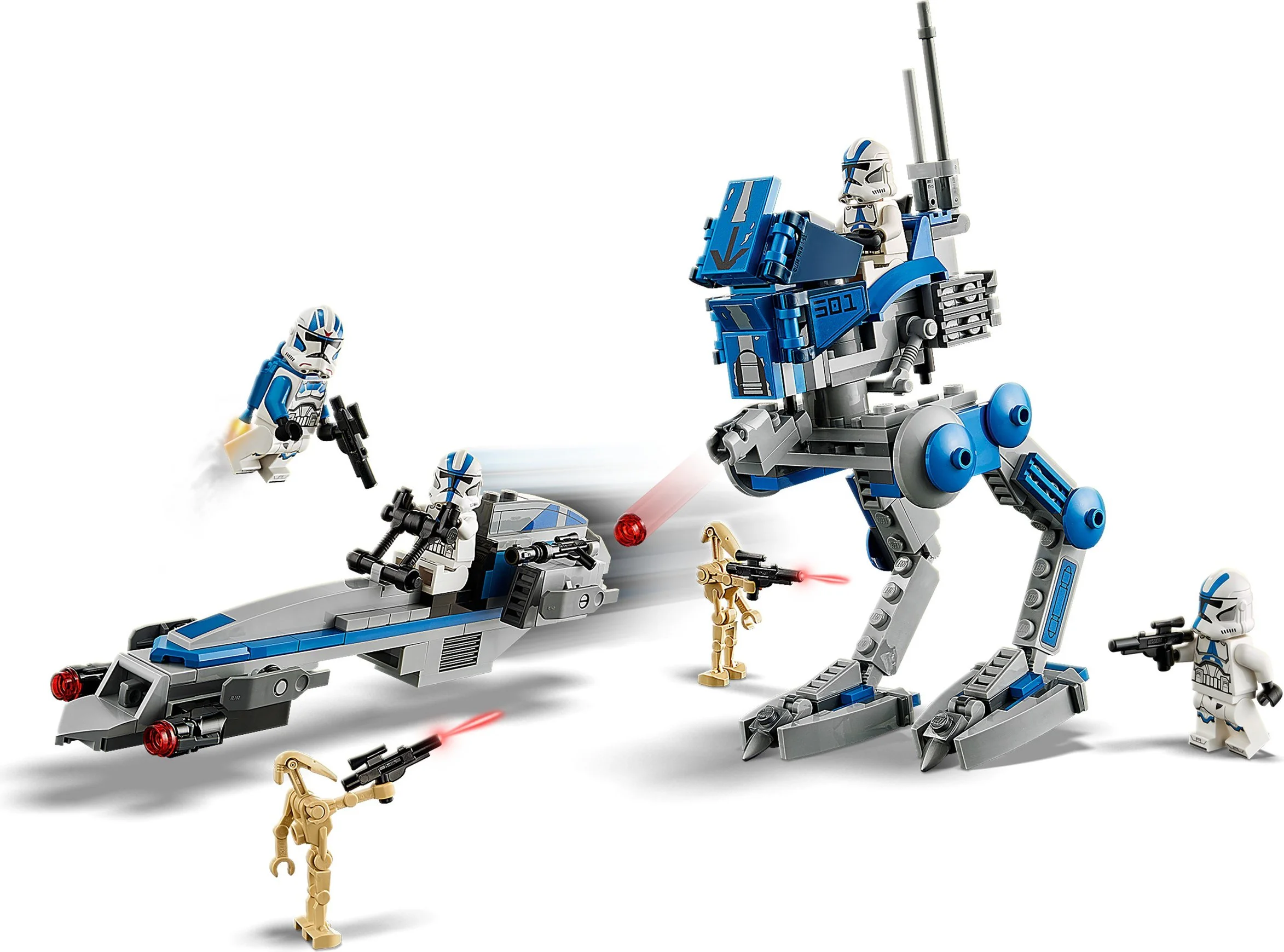 501 Legion clone soldiers 乐高 LEGO 75280 image 2