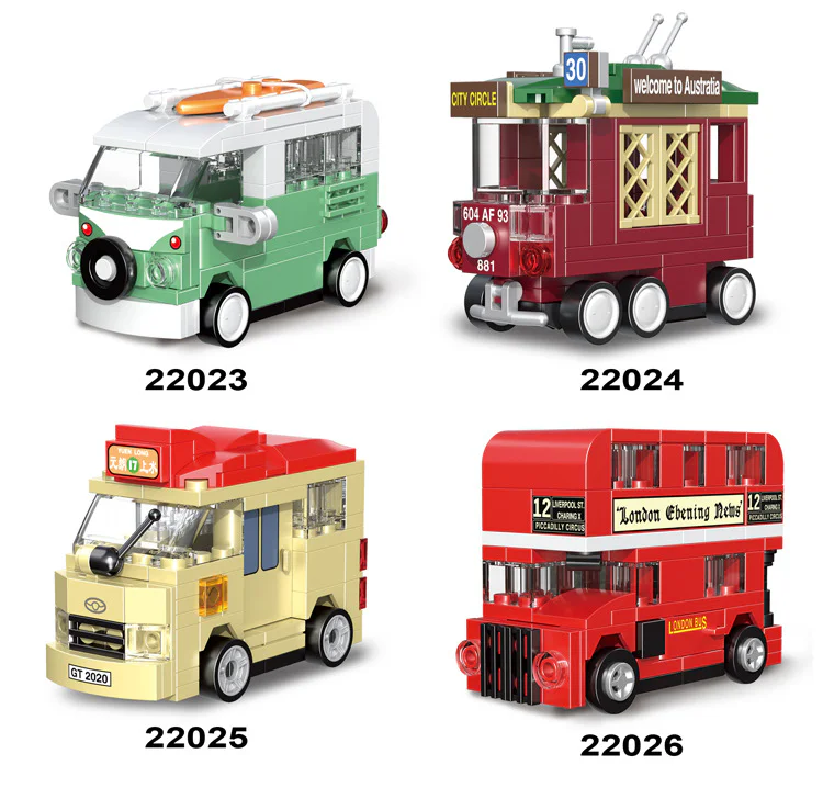 Returners: Summer caravan 迪库 DECOOL/酷小砖 BrickCool 22023 image 1