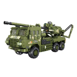 155MM VEHICLE SH-15 LOADED WITH GRENADE