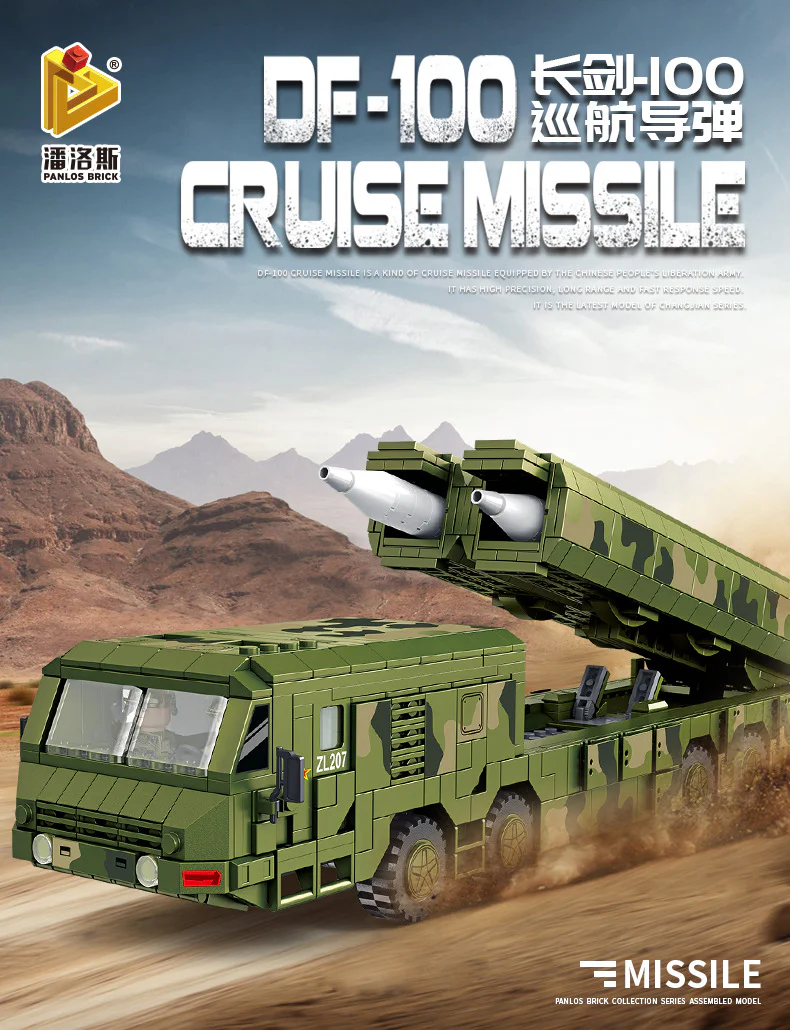 Long Sword 100 Supersonic Cruise Missile 潘洛斯 PANLOSBRICK 639008 image 3