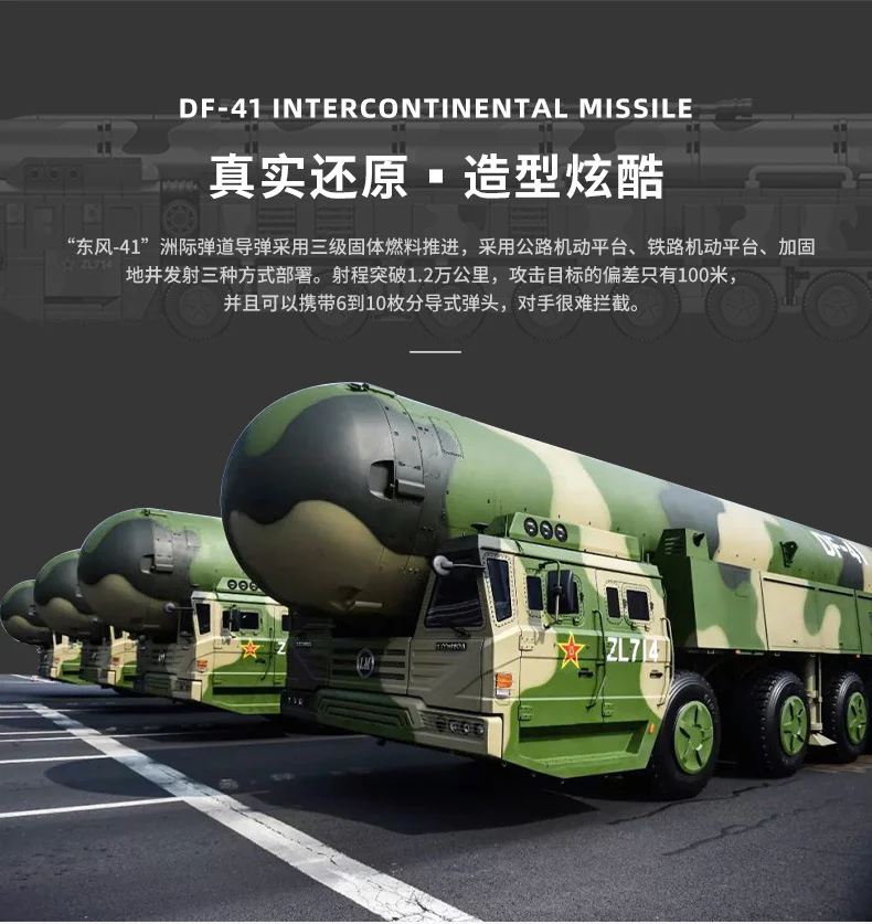 East Wind-41 Intercontinental Strategic Nuclear Missiles 潘洛斯 PANLOSBRICK 639009 image 5