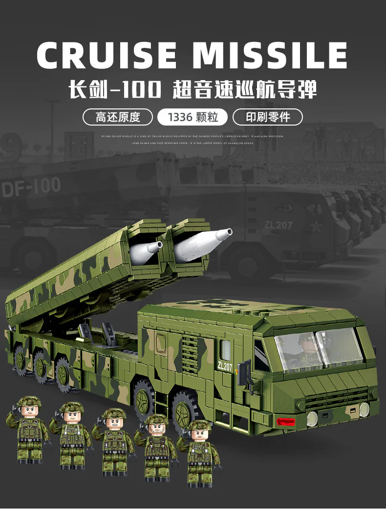 Long Sword 100 Supersonic Cruise Missile 潘洛斯 PANLOSBRICK 639008 image 7