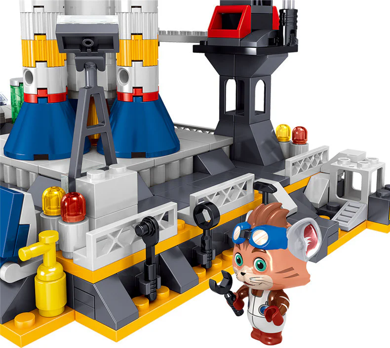Detective Cat: Space Launch Base 哲高 ZHEGAO QL1643 image 2