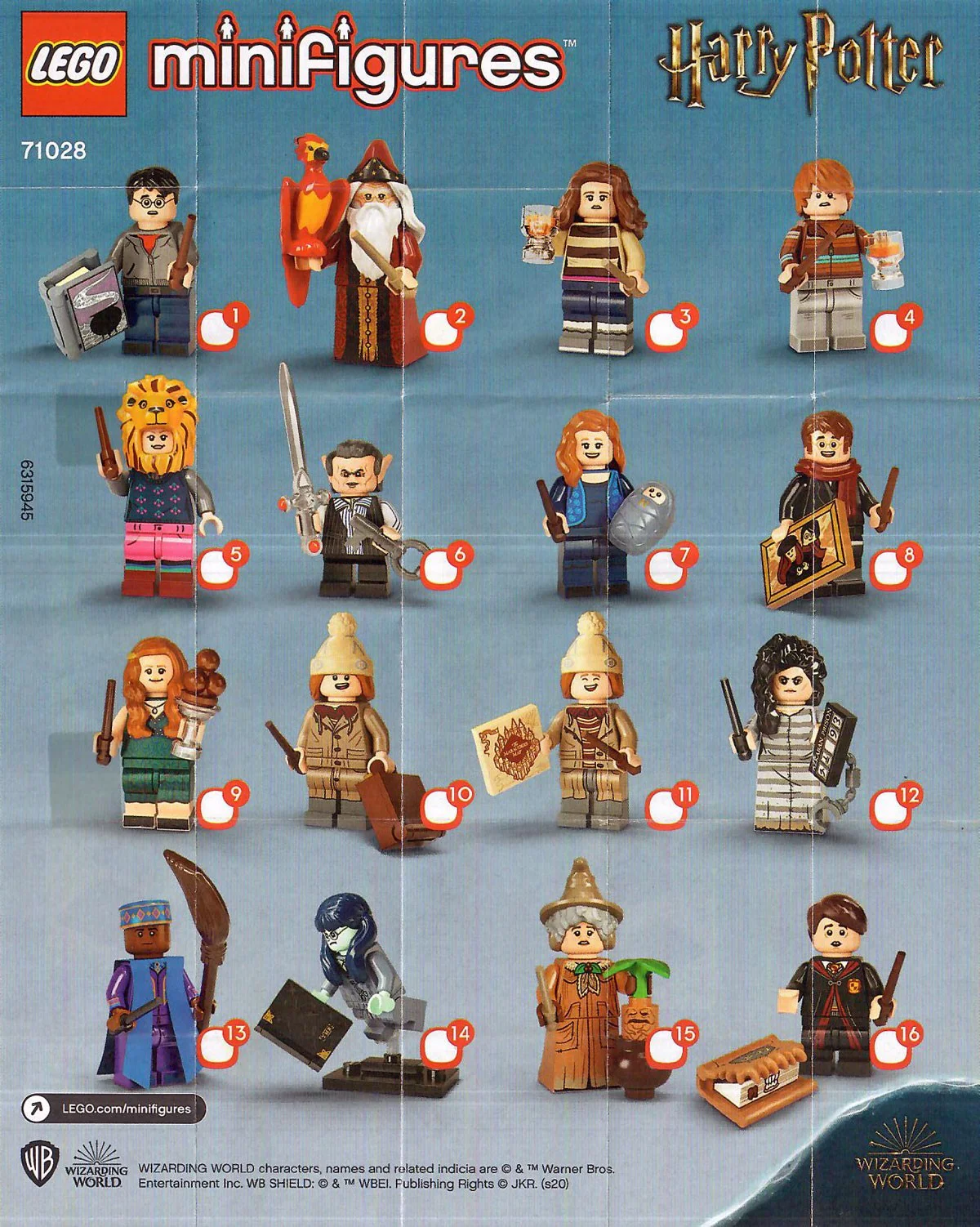 Suction: Harry Potter's Collections 2nd season 乐高 LEGO 71028 image 2