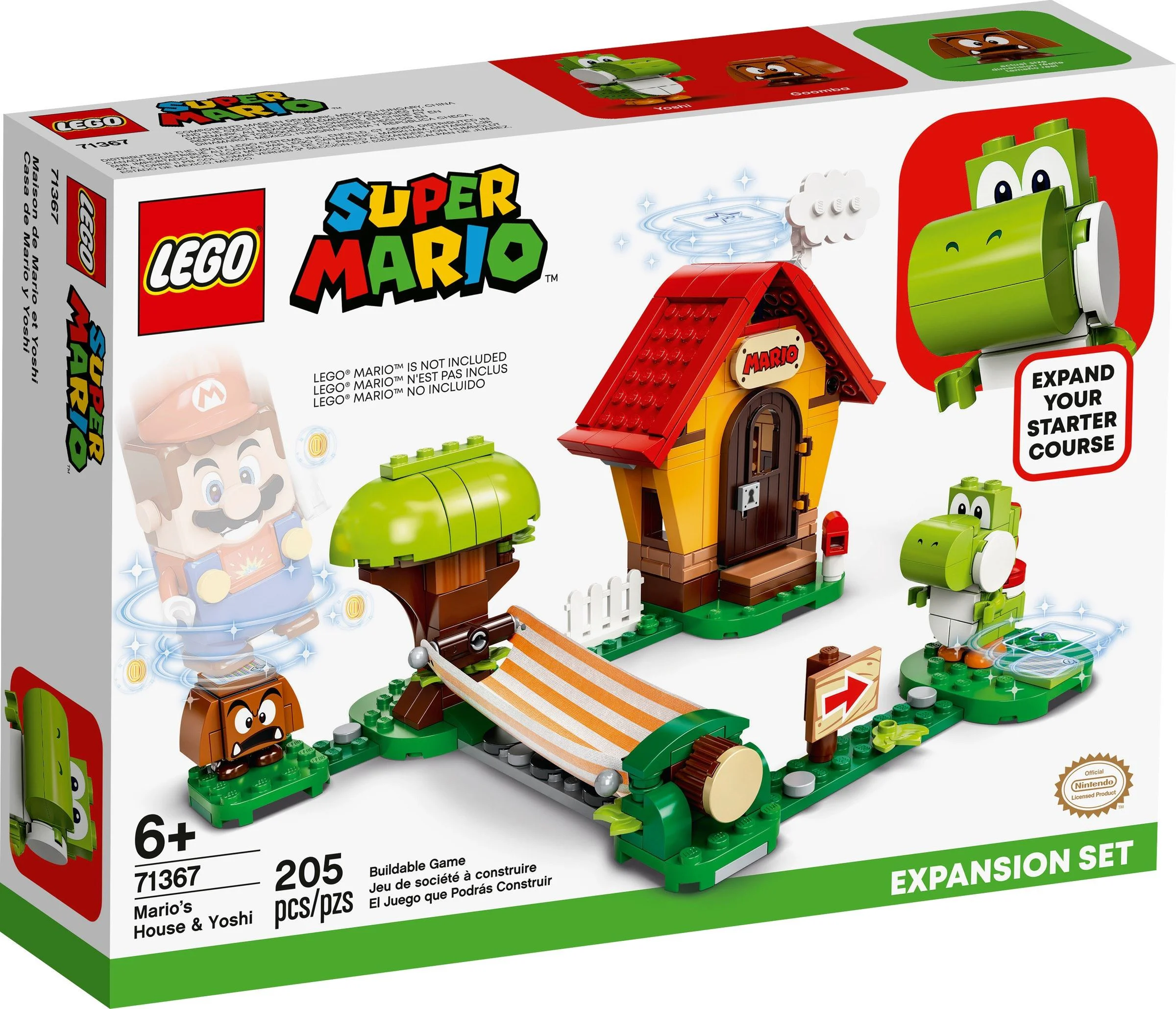 Mario's House and Yoshi's Expansion Gate. 1995 71714 image 1