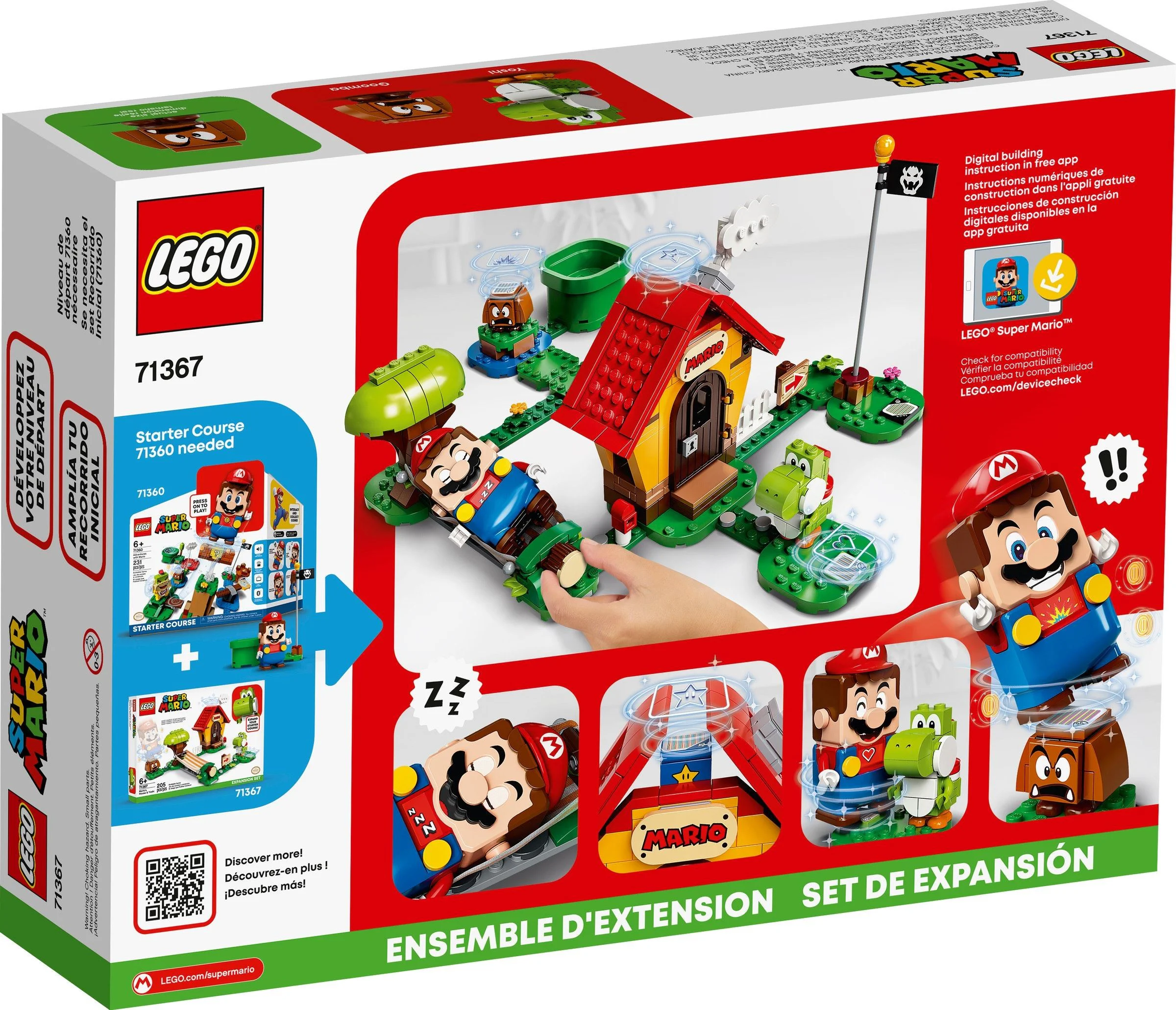 Mario's House and Yoshi's Expansion Gate. 1995 71714 image 6