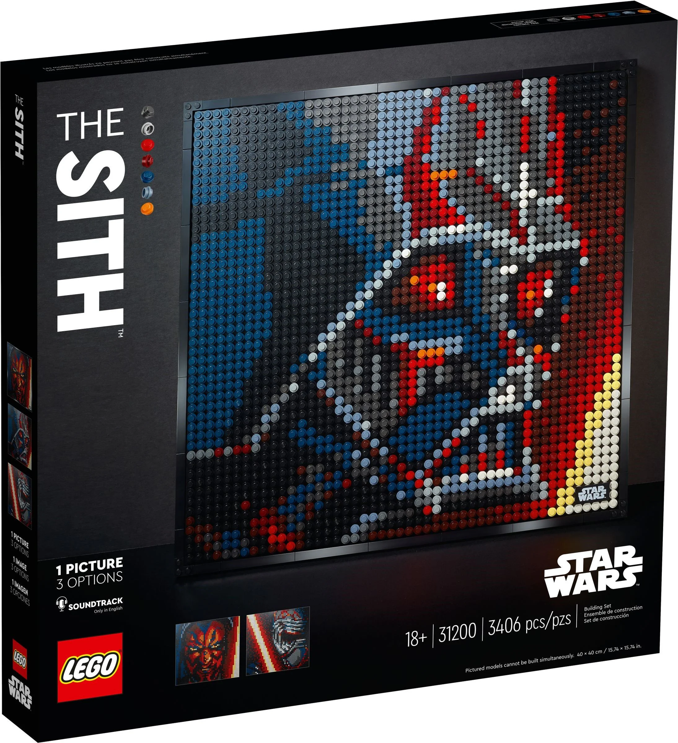 Lego Art Life Series - Sith Dark Lord 蛇牌Snake 30100 image 3