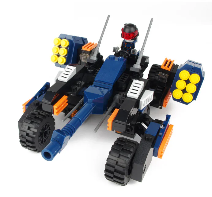 Earth border: the top of the fire, the lava electromagnetic cannon 古迪 GUDI 8214