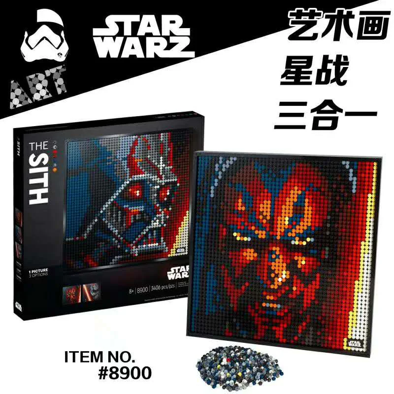 Lego Art Life Series - Sith Dark Lord 蛇牌Snake 30100 image 15