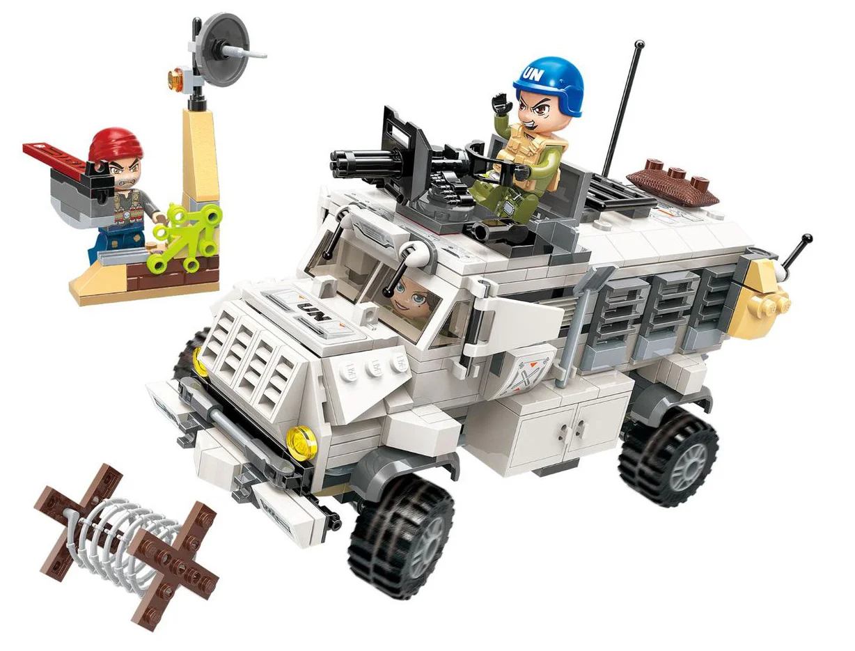 Joint Mine Action Mission: Mine Anti-Average Vehicle 启蒙 QMAN/ENLIGHTEN/Keeppley 3212