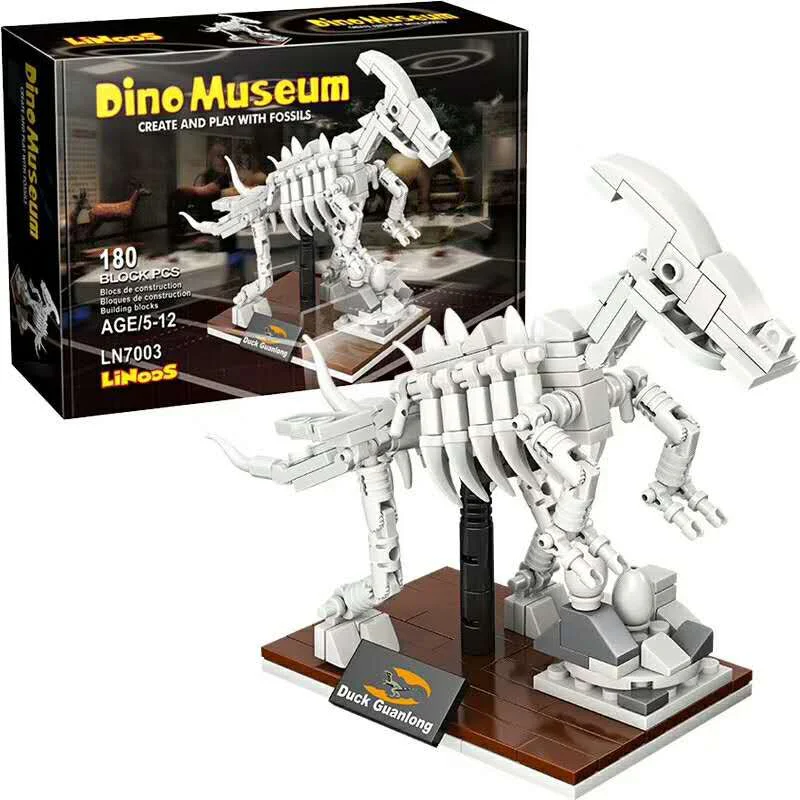 Dinosaur Museum: Crowned Skeleton 哲高 ZHEGAO LN7003