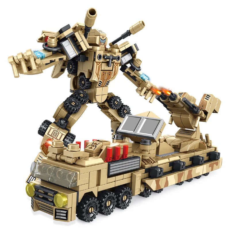 Scattered fighters: multi-purpose artillery vehicles, war machine A-8 combination 潘洛斯 PANLOSBRICK 620004