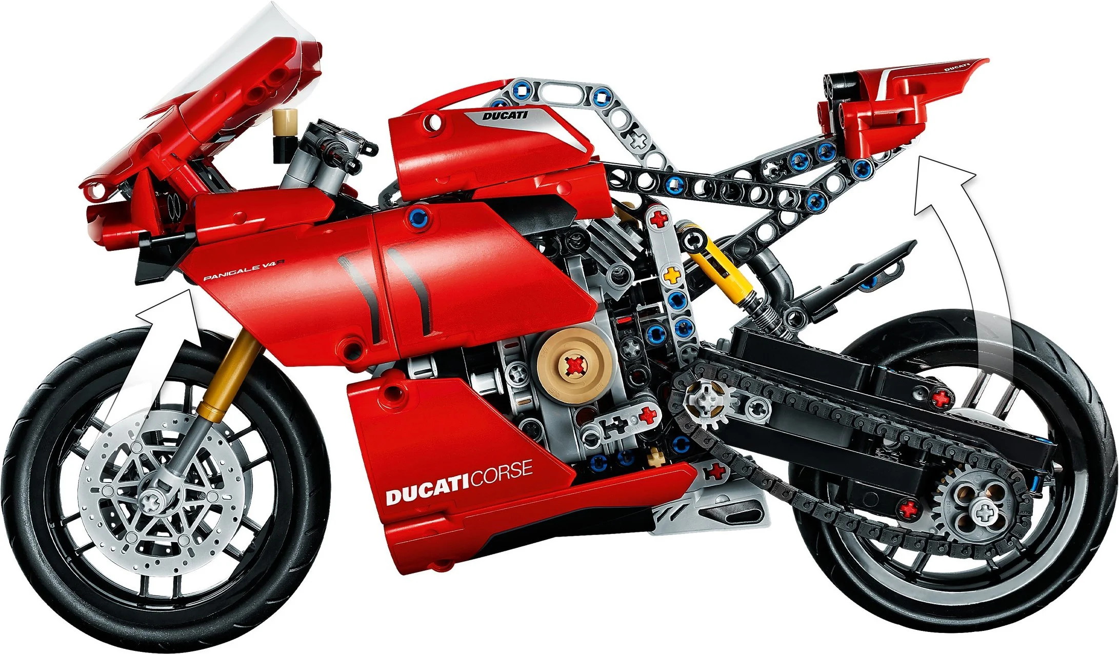 Ducati Panigale V4 R Track Motorcycle 乐博LEBO 10272 image 9