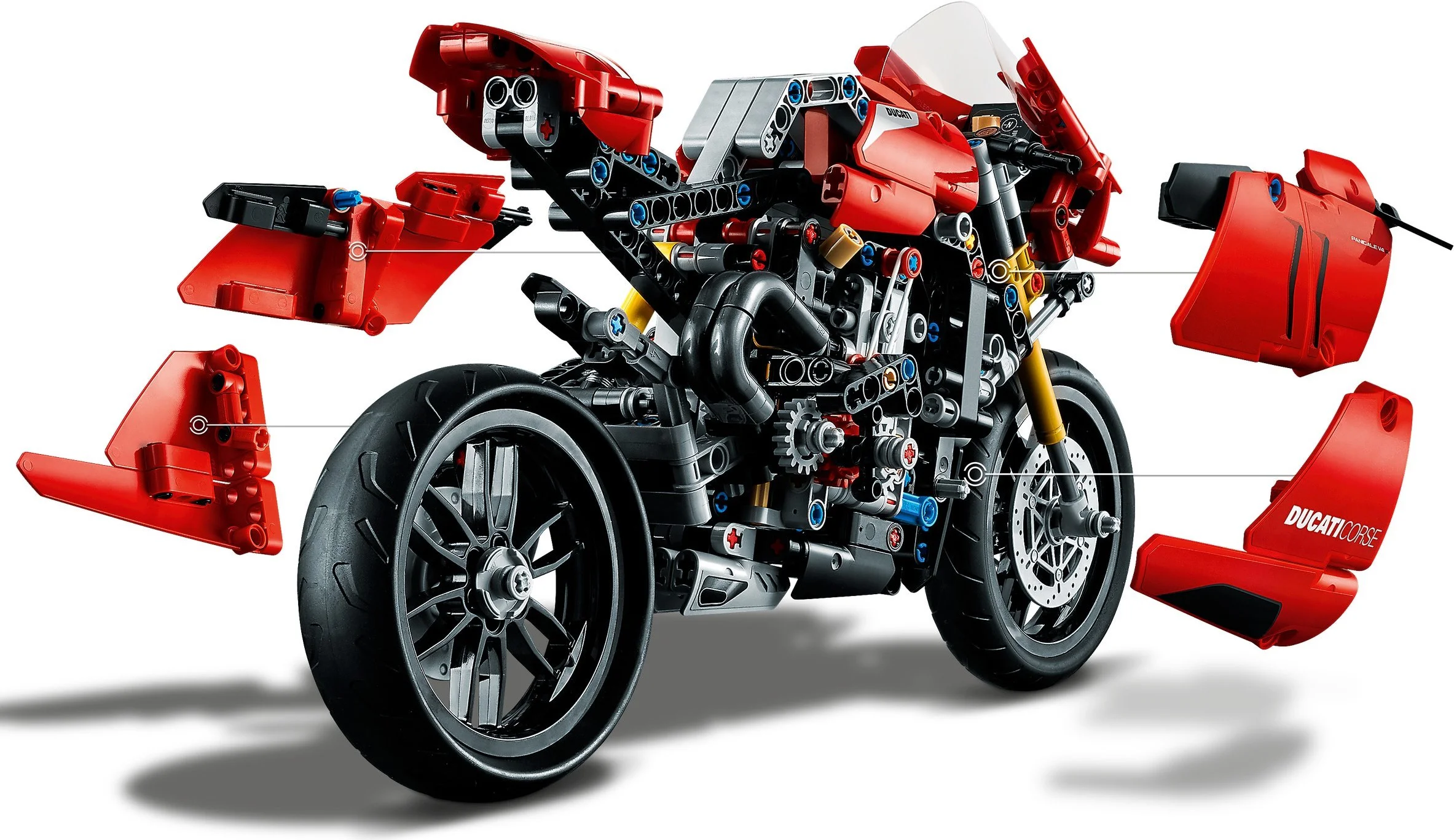 Ducati Panigale V4 R Track Motorcycle 乐博LEBO 10272 image 10
