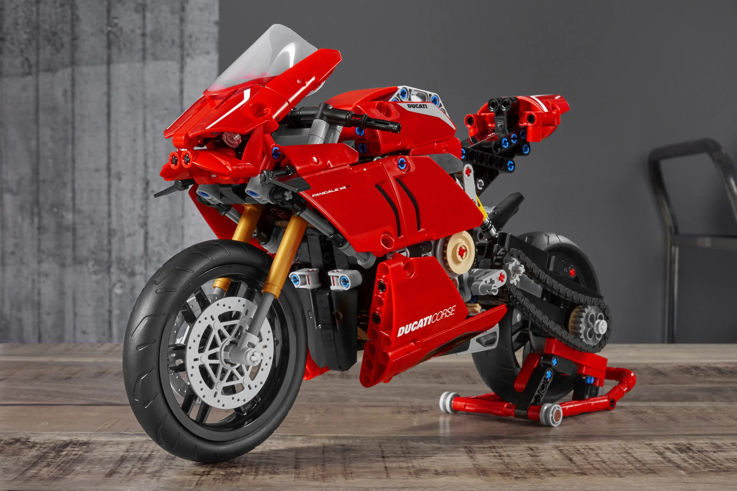 Ducati Panigale V4 R Track Motorcycle 乐博LEBO 10272 image 19