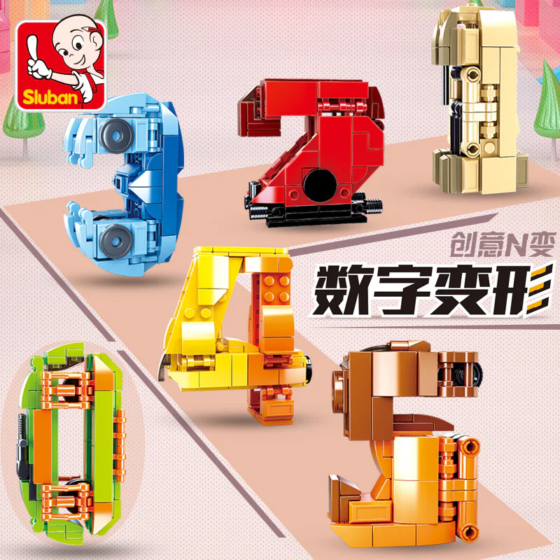 CREATIVE N TRANSFORMATION: DIGITAL DEFORMATION 小鲁班 Sluban M38-B0819 image 1