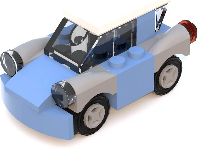 Harry Potter Wesley's car 乐高 LEGO TRUWEASLEYCAR