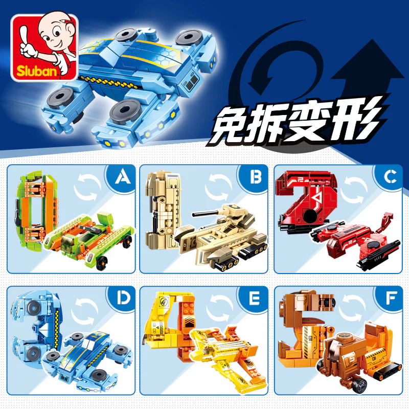 CREATIVE N TRANSFORMATION: DIGITAL DEFORMATION 小鲁班 Sluban M38-B0819 image 4