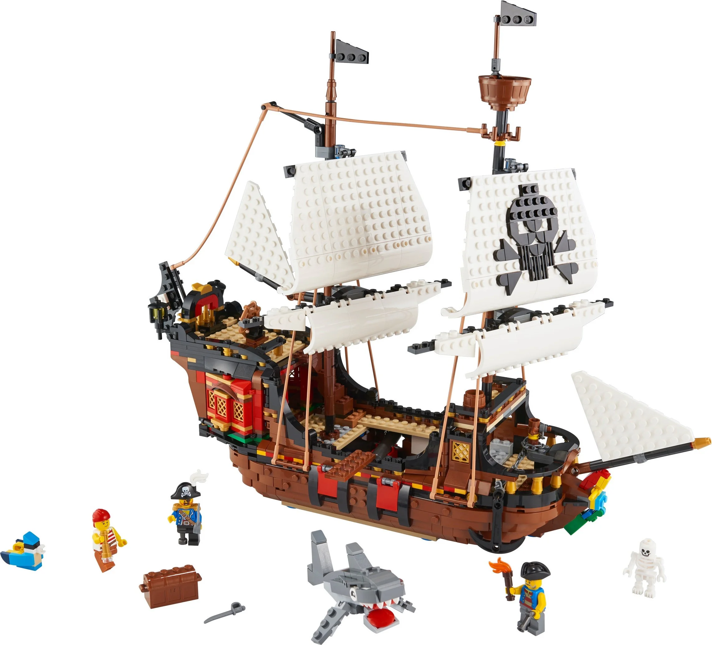 Pirate ships 乐高 LEGO 31109