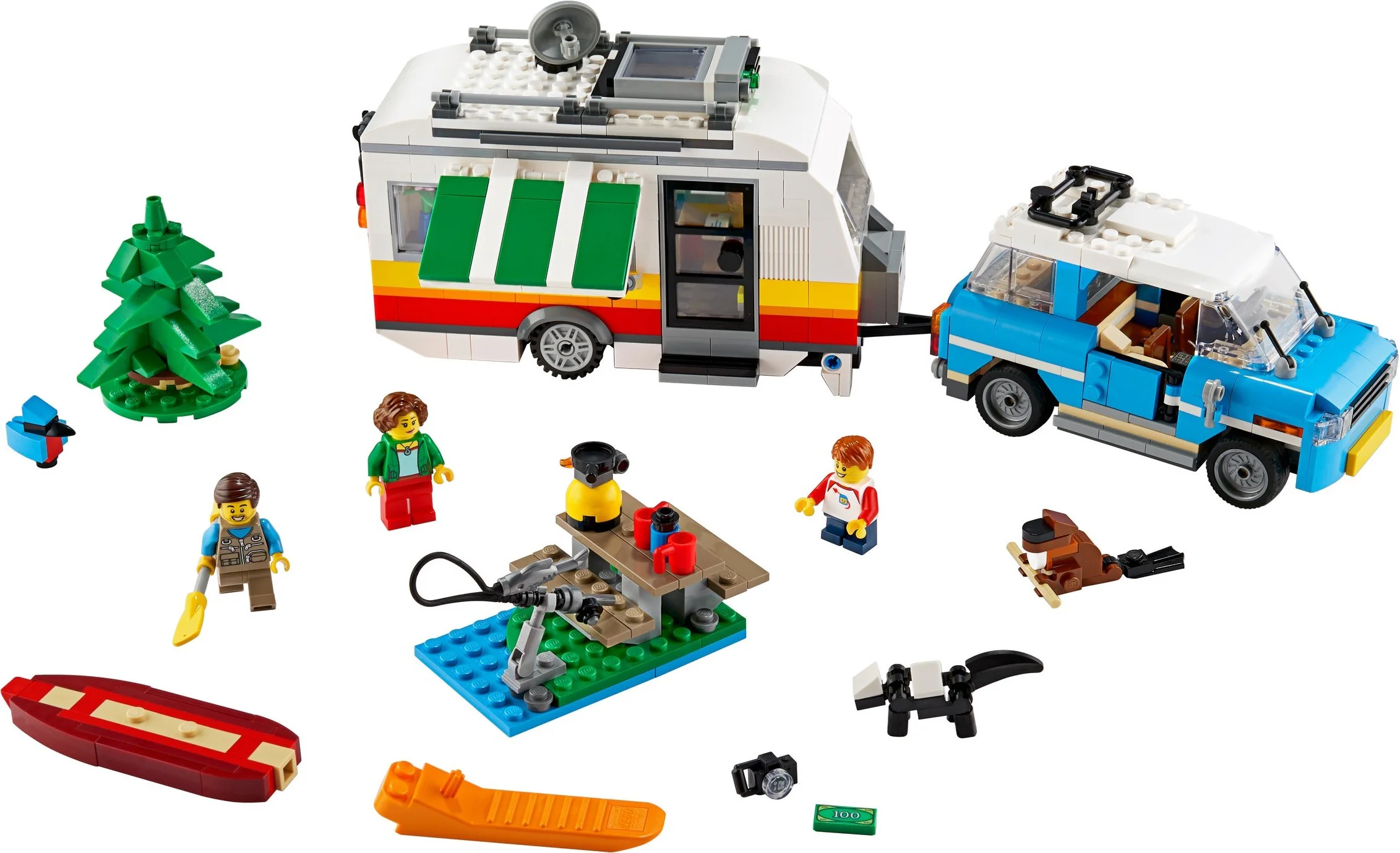Home holiday in caravans 乐高 LEGO 31108